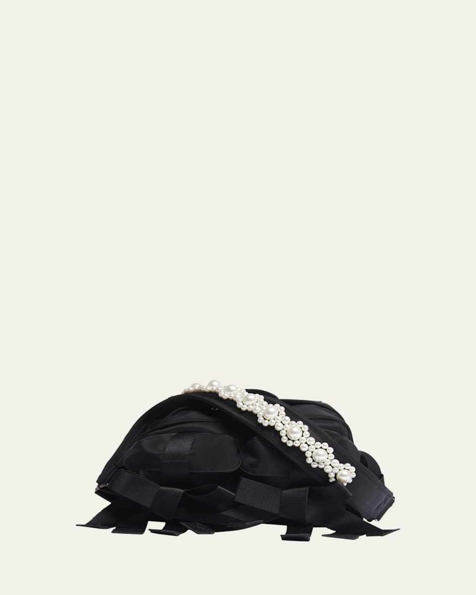 Bow Zip Bum Crossbody Bag